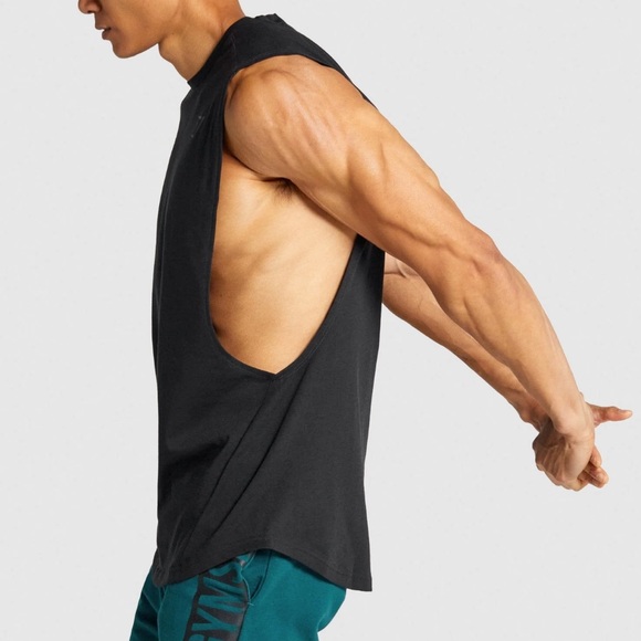 Men’s GYM-SHARK Bold Drop Arm Tank - Picture 1 of 5